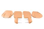 Mk1 Type Leather Seat Cover Kit - Biscuit/Biscuit Piping - RP1641BISCUIT